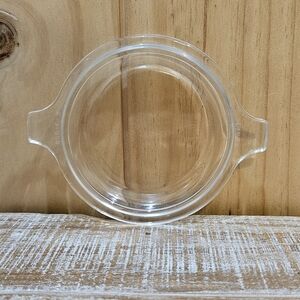 Vintage | Pyrex 680-C-8 Clear Glass Replacement Lid with Handles / Ears